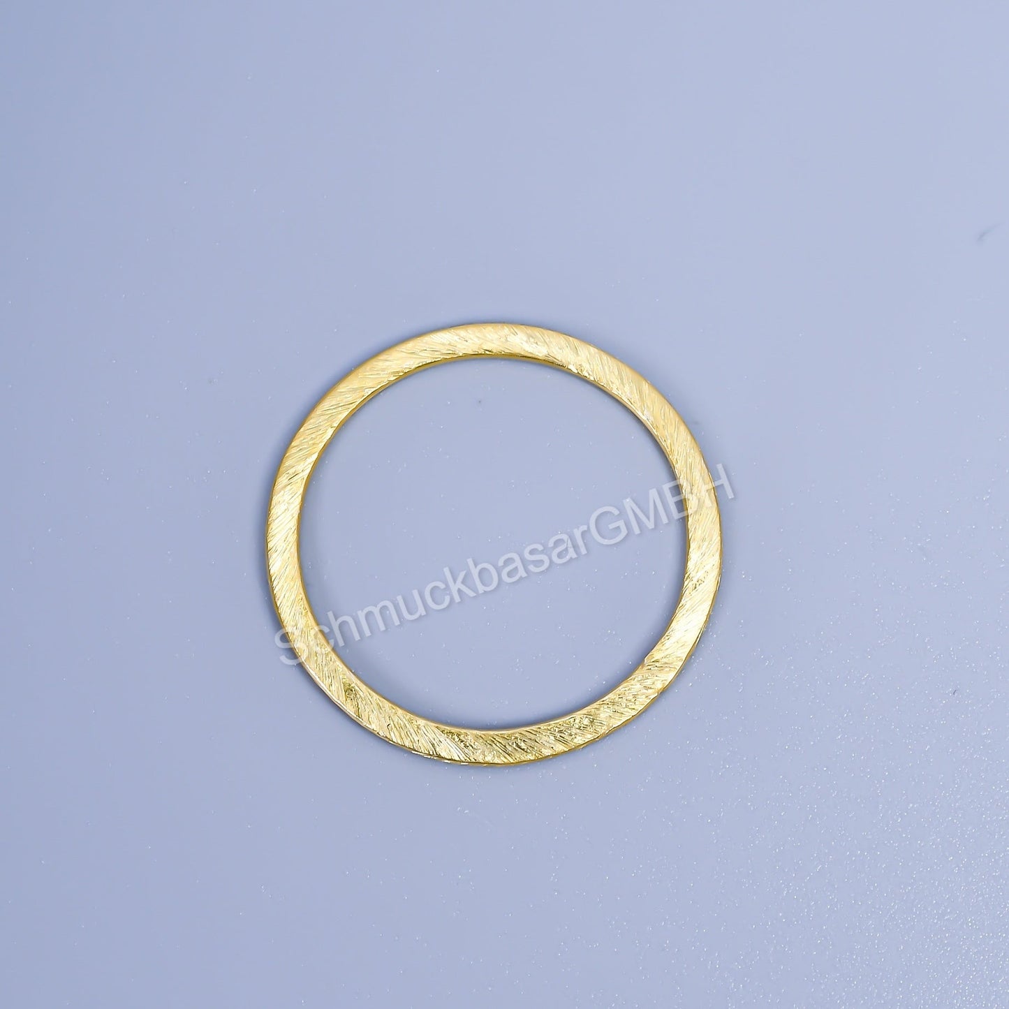 Matte Round Links - Gold