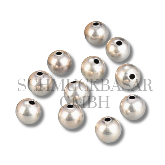 Plain Round Balls - Silver