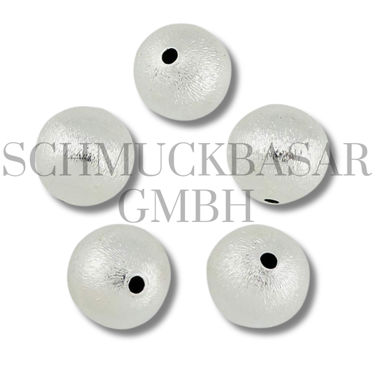 Matte Round Balls - Silver