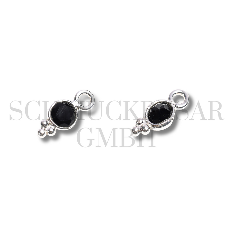 4 MM  BLACK ONYX BEZEL CONNECTOR