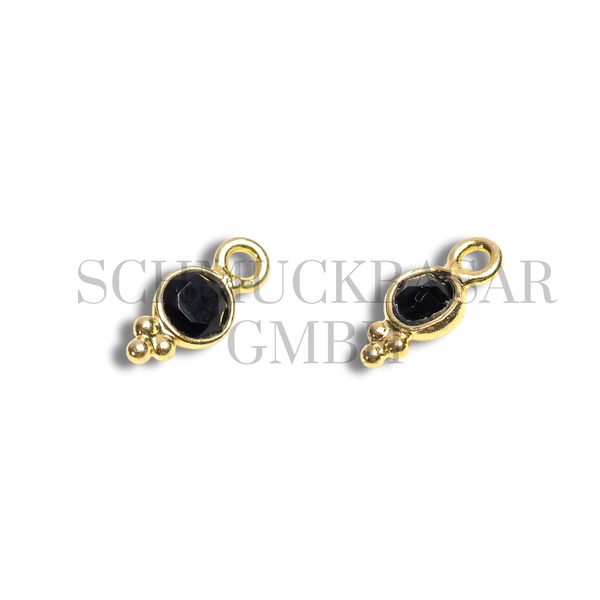 4 MM  BLACK ONYX BEZEL CONNECTOR