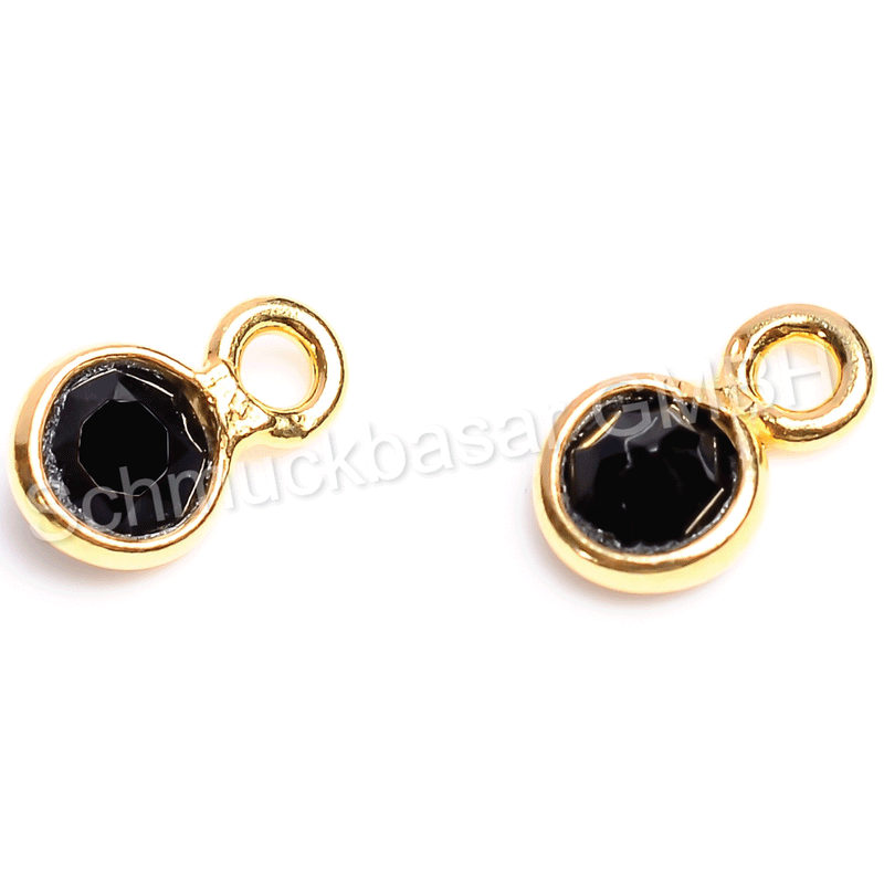 4 MM  BLACK ONYX BEZEL CONNECTOR