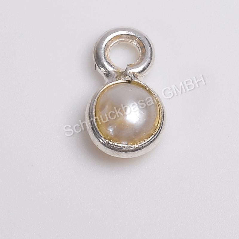 4 MM  PEARL BEZEL CONNECTOR