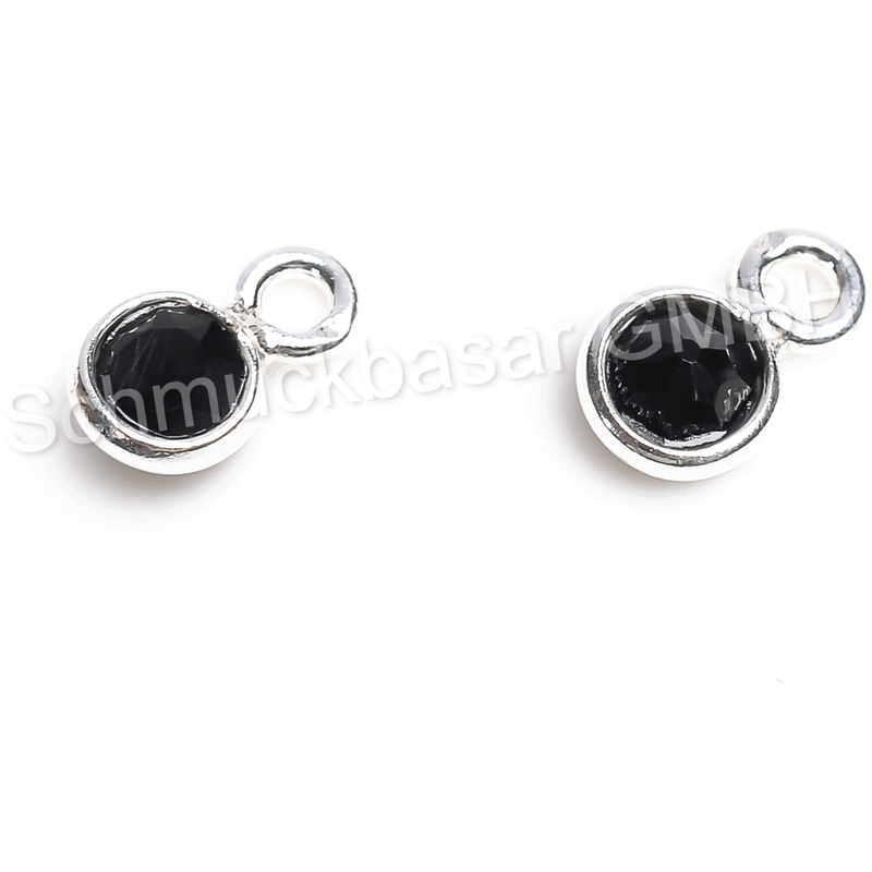 4 MM  BLACK ONYX BEZEL CONNECTOR