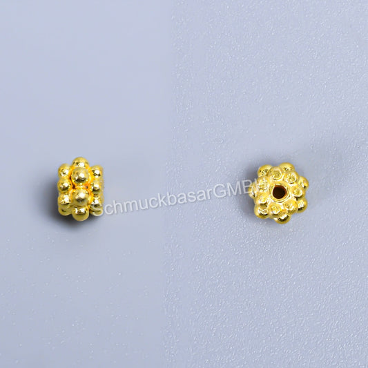 6 MM Beads - Gold