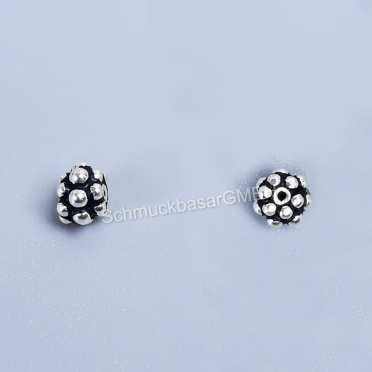 4 MM Beads - Oxidised