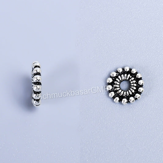 9 MM Beads - Oxidised