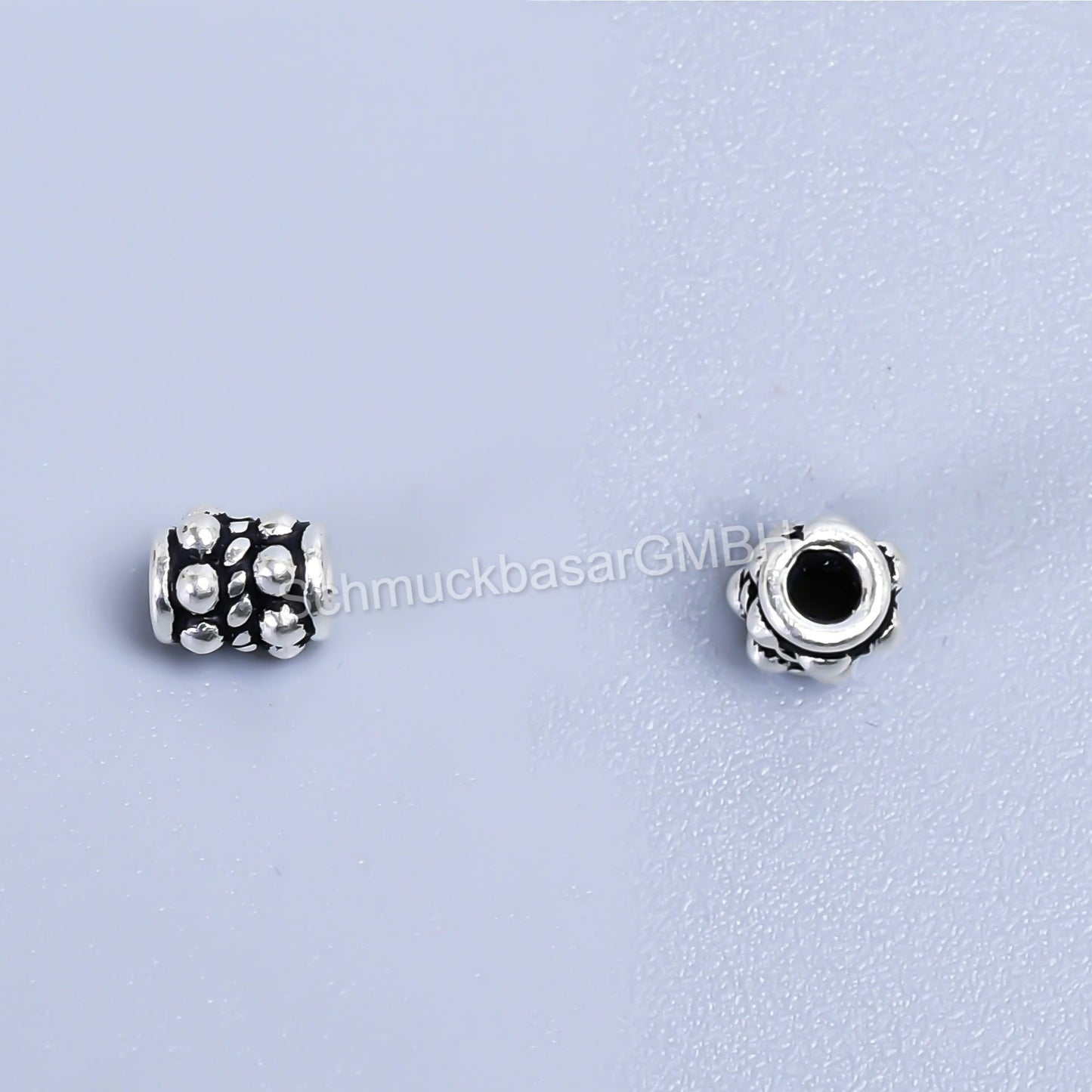 6 x 5 MM Beads (Oxidised)