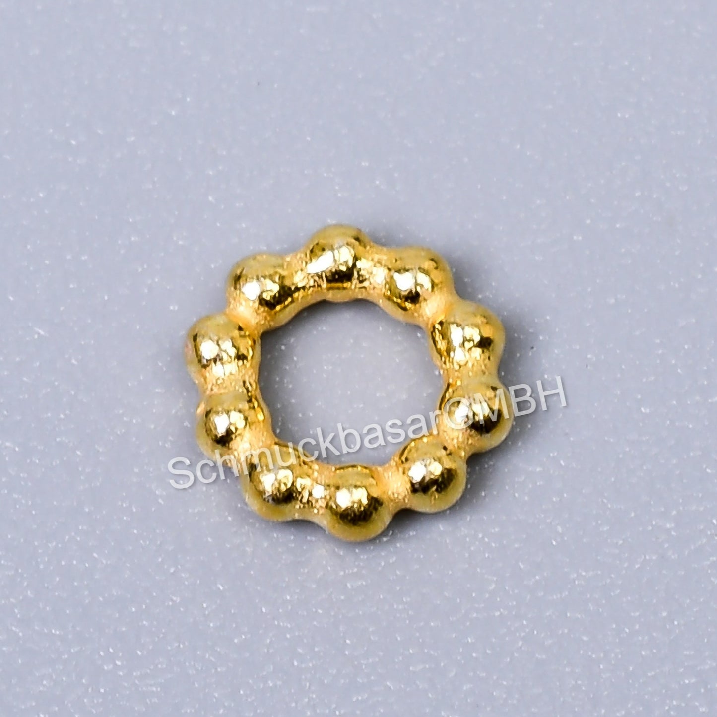 7 MM Flower - Gold