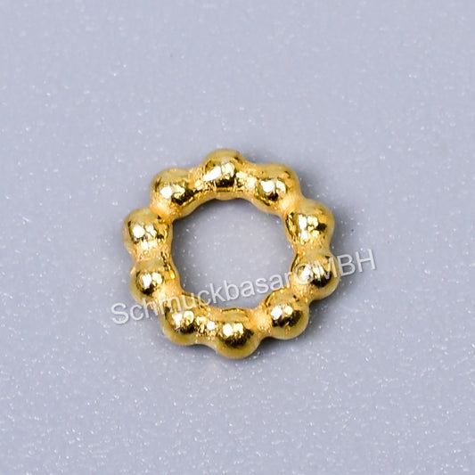 7 MM Flower - Gold