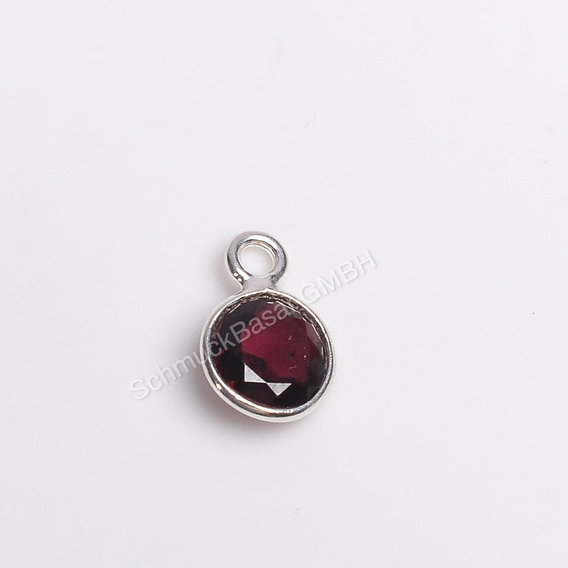 6 MM GARNET BEZEL CONNECTOR