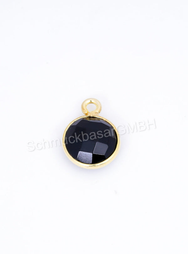 8 MM BLACK ONYX BEZEL CONNECTOR