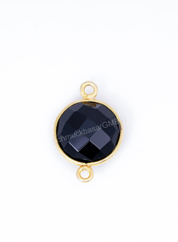 12 MM BLACK ONYX BEZEL CONNECTOR