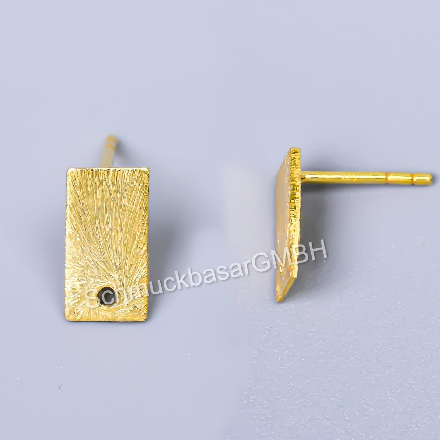 Gold Plated Earwires (12 x 10 MM)