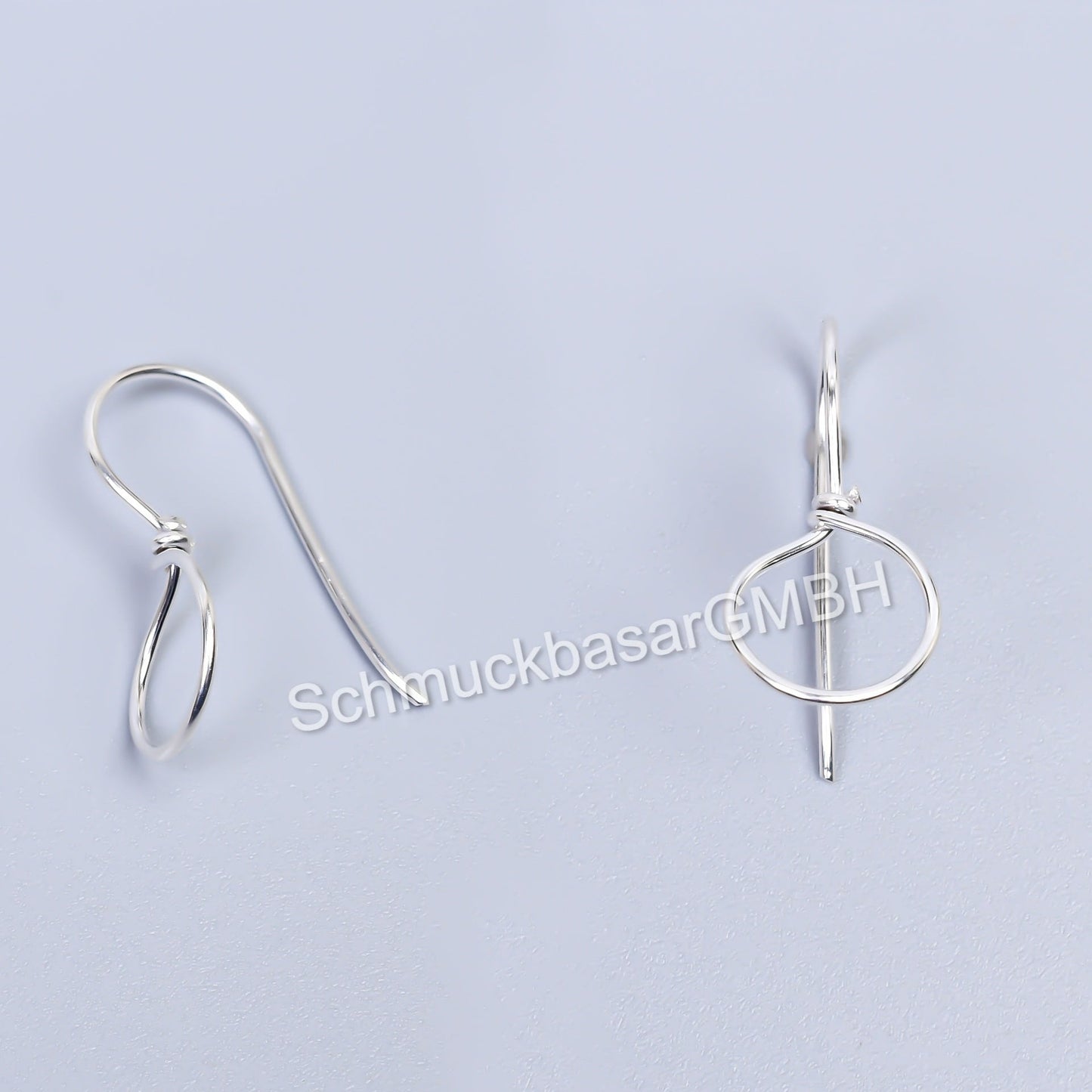 Silver  Earwires (28 X 14 MM)