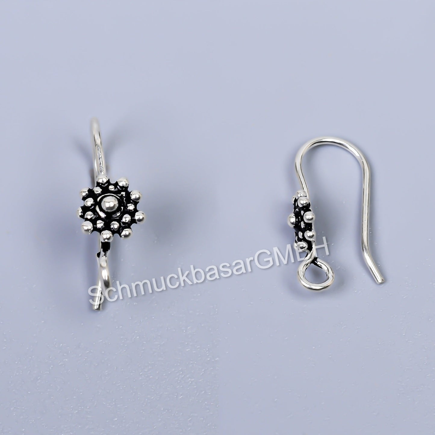 Oxidised Earwires (20 x 9 MM)