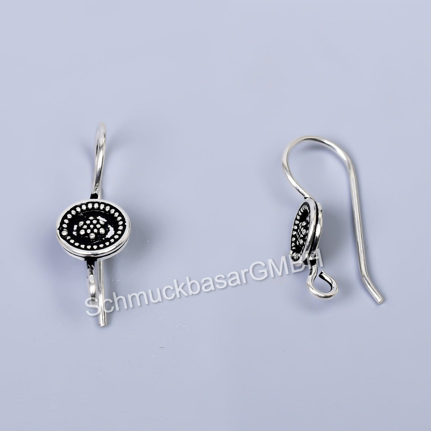 Oxidised Earwires (24 x 10 MM)